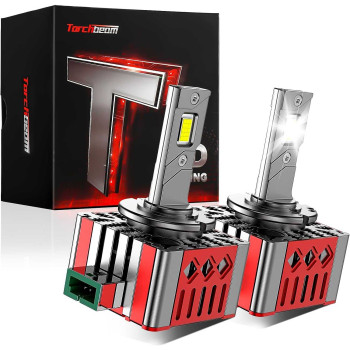 Torchbeam® D3S/D3R LED Headlight Bulbs 6500K Cool White ‎22000LM 45W IP68 2Pcs