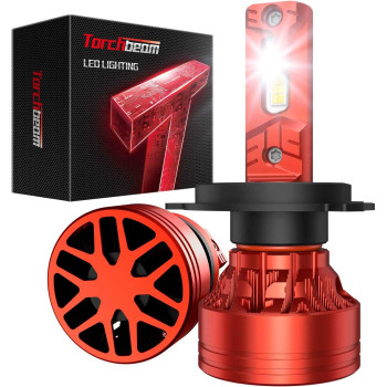 Torchbeam® T8 H4/9003/HB2 130W 6500K White LED Headlight Bulbs 2Pcs