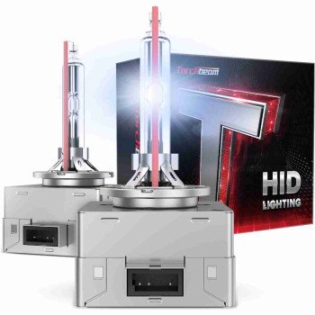 Torchbeam® D3S HID Xenon Headlight Bulbs 8000K Ice Blue 35W 7600LM IP68 2Pcs