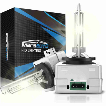 Marsauto® D3S HID Xenon Headlight Bulbs 5000K Pure White 35W IP67 2Pcs