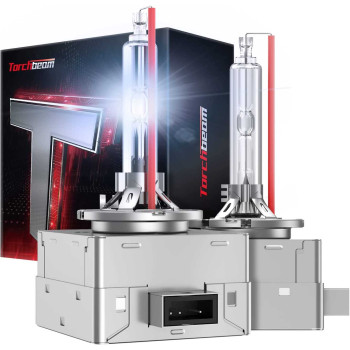 Torchbeam® D1S HID Xenon Headlight Bulbs 8000K Ice Blue 35W 7600LM IP68 2Pcs