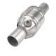 Suncent® 2.25" Universal EPA High Flow Performance With O2 Port Catalytic Converter 1Pc (EPA Compliant) 0