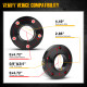 Suncent® 5x120mm Wheel Spacers Hub Centric 15mm+20mm 72.56mm M12x1.5 4Pcs 10