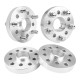 KYX® 25mm 5x100mm to 5x112mm Wheel Adapters Hub Centric 57.1mm M14x1.5 4PCS for 2020 Audi TT RS Quattro 0