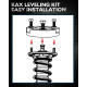 Suncent® 2007-2020 Toyota Tundra 2WD 4WD 3" Front and 2" Rear Leveling Lift Kit 5