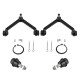 KAX® 2002-2005 Dodge Ram 1500 Front Upper Control Arm Lower ball Joints Kit 4pcs 1