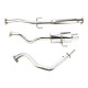 Suncent® Cat-Back Exhaust System for 1994-2001 Integra Sedan GS/RS/LS with Muffler & 4" Rolled Tip 2