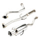 Suncent® Cat-Back Exhaust System for 1994-2001 Integra Sedan GS/RS/LS with Muffler & 4" Rolled Tip 0