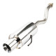 Suncent® Cat-Back Exhaust System for 1994-2001 Integra Sedan GS/RS/LS with Muffler & 4" Rolled Tip 4