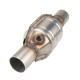 Suncent® 2.25" Universal EPA High Flow Performance With O2 Port Catalytic Converter 1Pc (EPA Compliant) 2