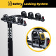 Suncent® 3 Bikes Fits 2" Receivers Hitch Mount Bike Racks Black 2