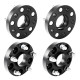 KAX® 1" 5x120mm Hub Centric Wheel Spacers 64.1mm M14x1.5 4PCS for 2009 Acura TL 0