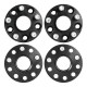 KAX® 1" 5x120mm Hub Centric Wheel Spacers 64.1mm M14x1.5 4PCS for 2009 Acura TL 5