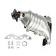KAX® 2001-2005 Honda Civic 1.7L Front Catalytic Converter 1Pcs (EPA Compliant) 8
