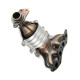 KAX® 2001-2005 Honda Civic 1.7L Front Catalytic Converter 1Pcs (EPA Compliant) 2