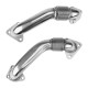 Exhaust Up-Pipe For 2001-2016 6.6L Chevrolet GMC Duramax LB7 LLY LBZ LMM LML Dual Sider 1