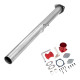 2007.5-2009 6.7L Cummins 4" Straight Pipe DPF Delete and Red EGR Delete Kit for Ram 2500 3500 0
