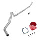 2013-2018 6.7L Cummins 4" Dp-Back Exhaust DPF Delete and Red EGR Throttle Valve Delete for Ram 2500 3500 0