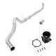 2013-2018 6.7L Cummins 5" Turbo-Back Exhaust DPF Delete and Black EGR Throttle Valve Delete for Ram 2500 3500 0