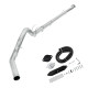 2017-2019 6.7L Powerstroke 4" Downpipe-Back Exhaust DPF Delete and Normal Black EGR Delete Kit for Ford F250/F350/F450 0