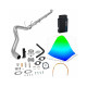 2022-2024 6.7L Cummins 4" Downpipe-Back & Silver EGR Delete & 4-Week EZ LYNK Tuner Kit(No ECM Swap) for Ram 2500/3500 0