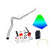 2019-2021 6.7L Cummins 4" Downpipe-Back & Red EGR Delete & Lifetime EZ LYNK Tuner Kit for Ram 2500/3500 0