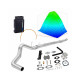 2019-2021 6.7L Cummins 5" Downpipe-Back & Silver EGR Delete & 4-Week EZ LYNK Tuner Kit for Ram 2500/3500 0