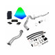 2020-2023 6.6L Duramax L5P 5" Downpipe-Back & Black EGR Delete & 3.5" Downpipe & EZ LYNK Kit(Lifetime Access Trans Tune) 0