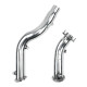 3.0" Catless Downpipe For 2015-2024 F/G 80 82 83 BMW M2 M3 M4 S55 S58 3.0T L6 0