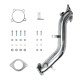 3.0" Catless Turbo Downpipe For 2016-2023 Chevrolet Camaro & 2013-2019 Cadillac ATS CTS 2.0T L4 0
