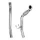 3.0" Catless Turbo Downpipe For 2015+ Audi A3 S3 TT TTS & Volkswagen Golf R GTI 2.0T MQB AWD FWD 1