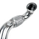 3.0" Catless Turbo Downpipe For 2015+ Audi A3 S3 TT TTS & Volkswagen Golf R GTI 2.0T MQB AWD FWD 4