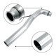 2011-2015 6.6L LML Duramax 4" DPF-Delete Downpipe-Back Exhaust System For Silverado Sierra 2500 3500HD 2