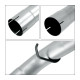 2011-2015 6.6L LML Duramax 4" DPF-Delete Downpipe-Back Exhaust System For Silverado Sierra 2500 3500HD 3
