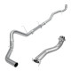 2017-2019 6.6L Duramax 4" Turbo-Back Exhaust For GM Silverado Sierra 2500 3500HD 0