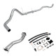 2017-2019 6.6L GM Duramx L5P 4" Downpipe-back Exhaust & EGR Delete Kit & Downpipe 0