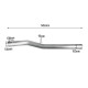 2015.5-2016 LML 6.6L Duramax 4" DPF Delete Race Pipe Exhaust for Chevy GMC 12