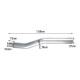 2015.5-2016 LML 6.6L Duramax 5" Downpipe-Back Exhaust for Chevy GMC 2500HD 3500HD 16