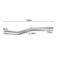 L5P 6.6L Duramax 4" Downpipe-back Exhaust for 2017-2019 GMC/Chevy 12