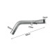 L5P 6.6L Duramax 4" Downpipe-back Exhaust for 2017-2019 GMC/Chevy 17
