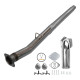 2008-2010 6.4L Powerstroke 3.5" Race Pipe DPF Delete and EGR Delete Kit with Up Pipe for Ford F250/ F350 0