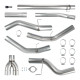 2011-2019 6.7L Powerstroke 4 Inch Downpipe-Back Dual DPF Delete for Ford F250/F350 1