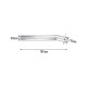 2020-2022 6.7L Powerstroke 4" Downpipe-Back DPF Delete Exhaust System With Muffler 14