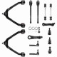 2004 GMC Sierra 1500 Front Upper Lower Control Arms KAX® 1