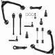 2004 GMC Sierra 1500 Front Upper Lower Control Arms KAX® 2
