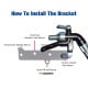 2022-2024 6.7L Cummins 5" Downpipe-Back & Red EGR Delete & 4-Week EZ LYNK Tuner Kit(No ECM Swap) for Ram 2500/3500 2