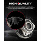 Suncent® 513272 Front Wheel Bearing & Hub Assembly for 2007-2010 Wrangler 3