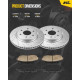 2007-2018 BMW X5/2010-2019 X6 Rear Ceramic Brake Pad & Rotor Kit 8