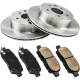 2007-2018 BMW X5/2010-2019 X6 Rear Ceramic Brake Pad & Rotor Kit 0