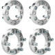 KYX® 1" 6x5.5" Wheel Spacers 108mm M14x1.5 4PCS for 2025 Chevrolet Silverado 1500 4